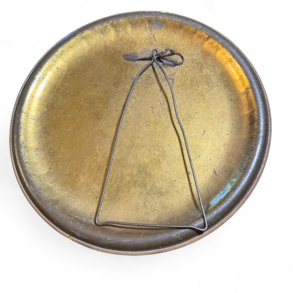 VTG Celluloid Photo Tin/Plate Ornate Frame Easel - Picture 2 of 5